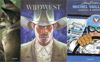 Dupuis : La faune symbolique, Wild West T4, Michel Vaillant histoires courtes T3