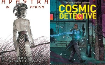 Adastra in Africa et Cosmic detective chez Delcourt