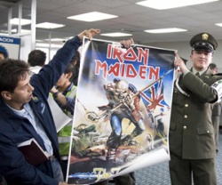 Iron Maiden can't be fought