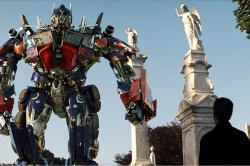 Optimus Prime, effet spécial.