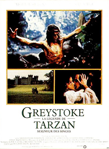 Christophe Lambert dans Greystoke : la légende de Tarzan, seigneur des singes
