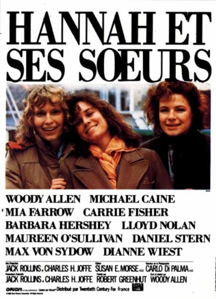 Twentieth Century Fox France dans Hannah et ses soeurs