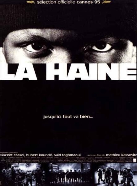 Mathieu Kassovitz dans La Haine
