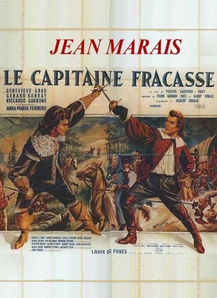 Jean Rochefort dans Le Capitaine Fracasse