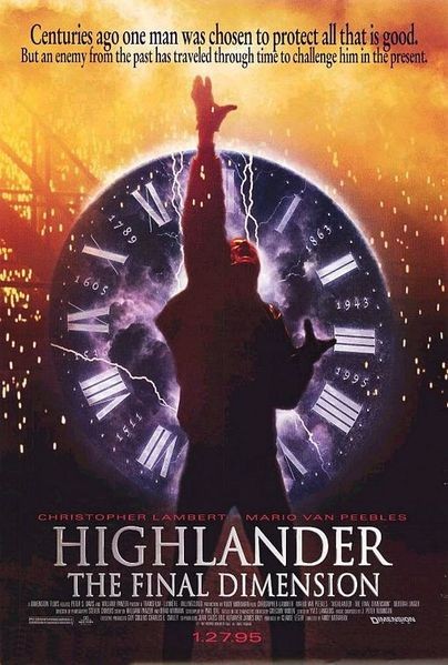 Christophe Lambert dans Highlander 3