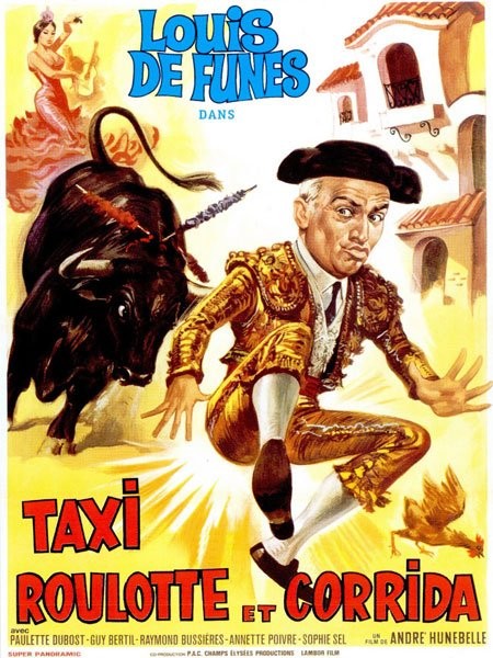 Taxi, roulotte et corrida