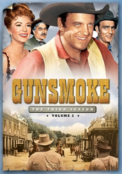 Robert Vaughn dans Gunsmoke - Saison 3