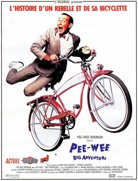 Tim Burton dans Pee-Wee : big adventure