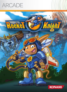  Konami dans Rocket Knight