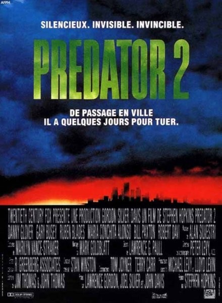 Twentieth Century Fox France dans Predator 2