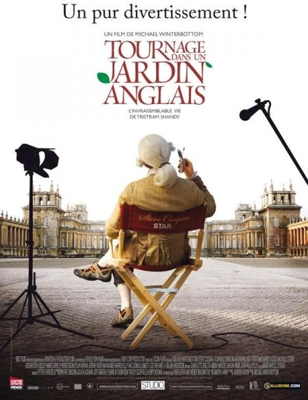 Tournage dans un jardin anglais