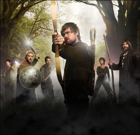 Dexter Fletcher dans Robin des Bois - Saison 2