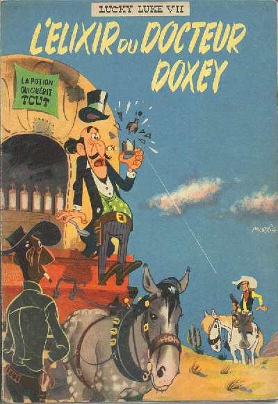 Morris dans Lucky Luke - Tome 7 - L'élixir du docteur Doxey