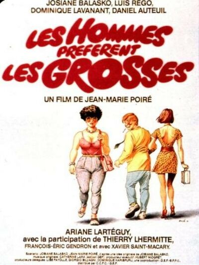 Josiane Balasko dans Les hommes préfèrent les grosses