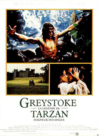 Christophe Lambert dans Greystoke : la légende de Tarzan, seigneur des singes