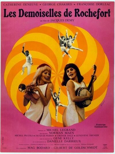 Catherine Deneuve dans Les demoiselles de Rochefort