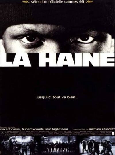 Mathieu Kassovitz dans La Haine