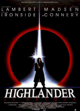 Christophe Lambert dans Highlander : le retour