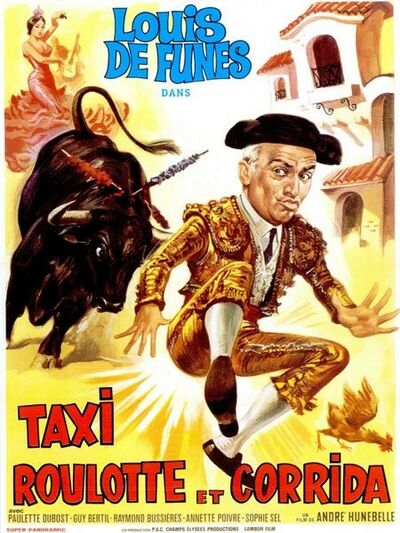Taxi, roulotte et corrida