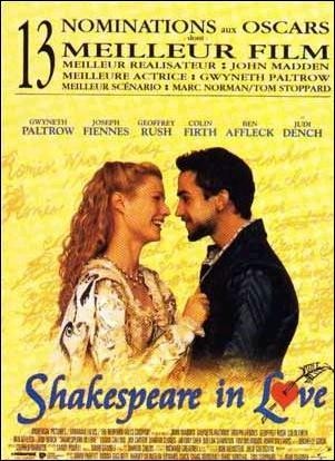  Universal Pictures dans Shakespeare in love