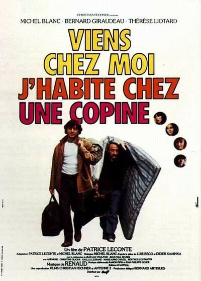 Bernard Giraudeau dans Viens chez moi, j'habite chez une copine