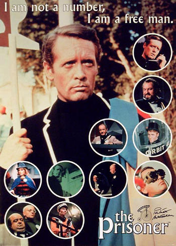 Patrick McGoohan dans Le Prisonnier - Saison 1