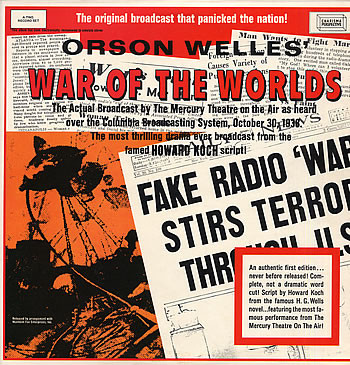 Orson Welles dans La Guerre des mondes