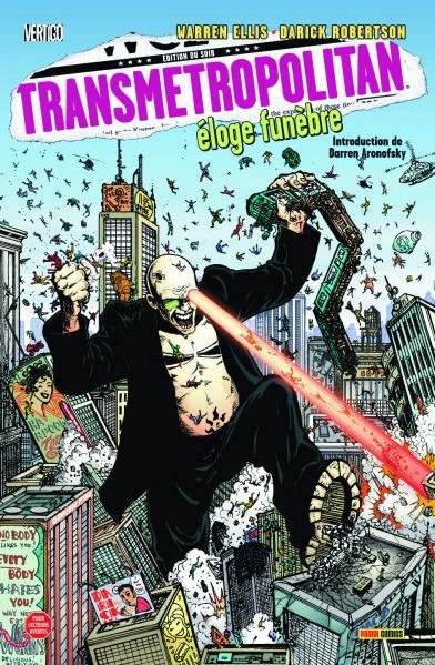 DC Comics dans Transmetropolitan - 2000-2001 - Eloge funèbre