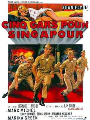 Cinq gars pour Singapour