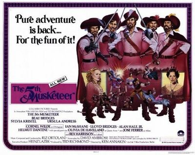 Lloyd Bridges dans Le cinquième mousquetaire