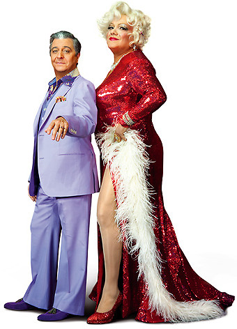 Christian Clavier dans La Cage aux folles