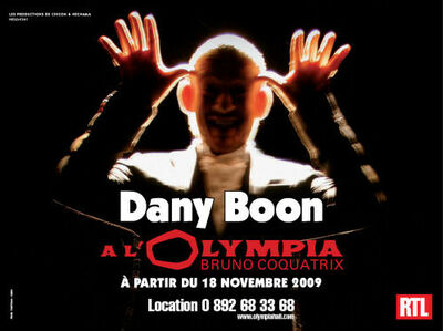Dany Boon dans Boon (Dany) - A l'Olympia Bruno Coquatrix