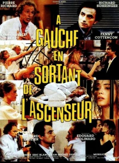 A gauche en sortant de l'ascenseur