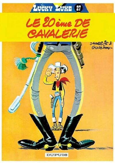 Morris dans Lucky Luke - Tome 27 - Le 20ème de cavalerie