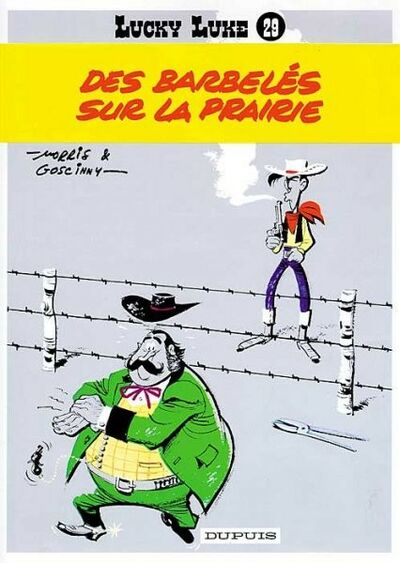Morris dans Lucky Luke - Tome 29 - Des barbelés sur la prairie