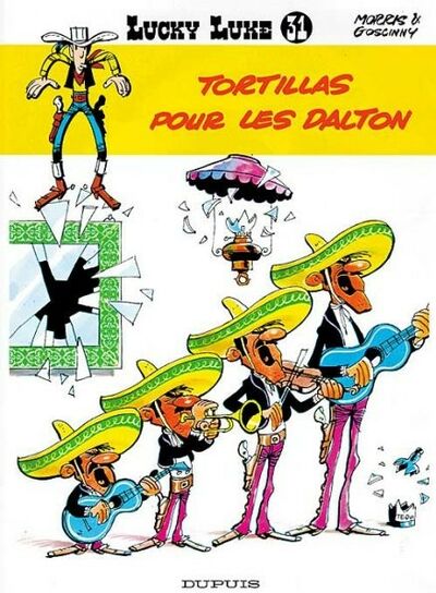 Morris dans Lucky Luke - Tome 31 - Tortillas pour les Dalton