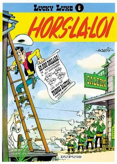 Morris dans Lucky Luke - Tome 6 - Hors-la-loi