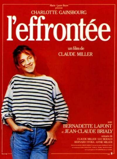 Charlotte Gainsbourg dans L'effrontée