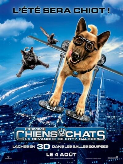 Comme chiens et chats : la revanche de Kitty Galore