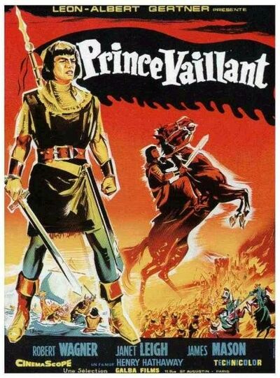  Twentieth Century Fox France dans Prince Vaillant - 1954