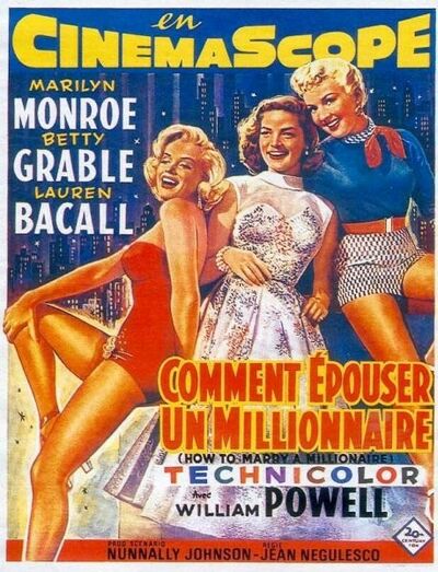  Twentieth Century Fox France dans Comment épouser un millionnaire