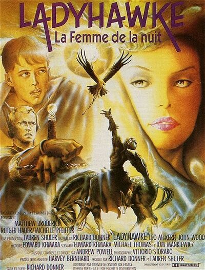  Twentieth Century Fox France dans Ladyhawke, la femme de la nuit
