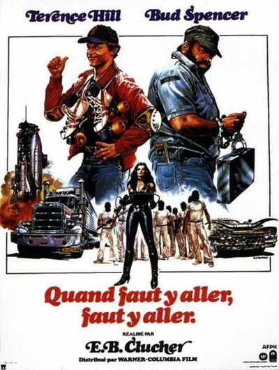 Terence Hill dans Quand faut y aller, faut y aller.