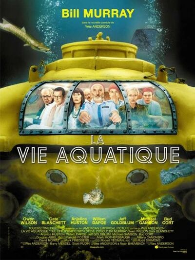 Bill Murray dans La vie aquatique
