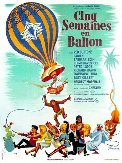 Twentieth Century Fox France dans Cinq semaines en ballon