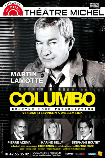 Karine Belly dans Columbo, au théâtre Michel