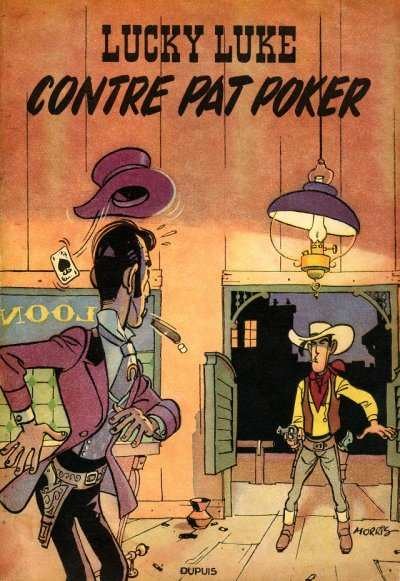Morris dans Lucky Luke - Tome 5 - Lucky Luke contre Pat Poker