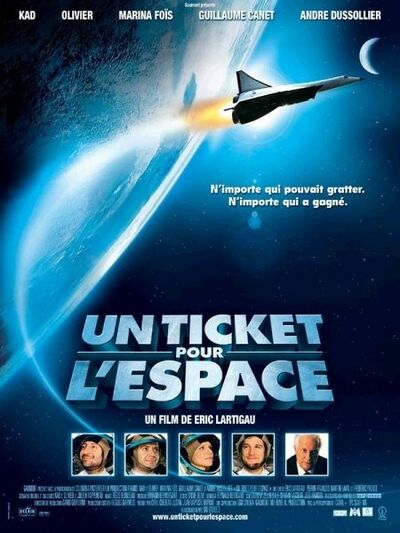 Guillaume Canet dans Un ticket pour l'espace