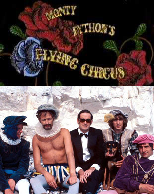 Terry Jones dans Monty Python's flying circus