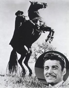 Robert Vaughn dans Zorro - Saison 2